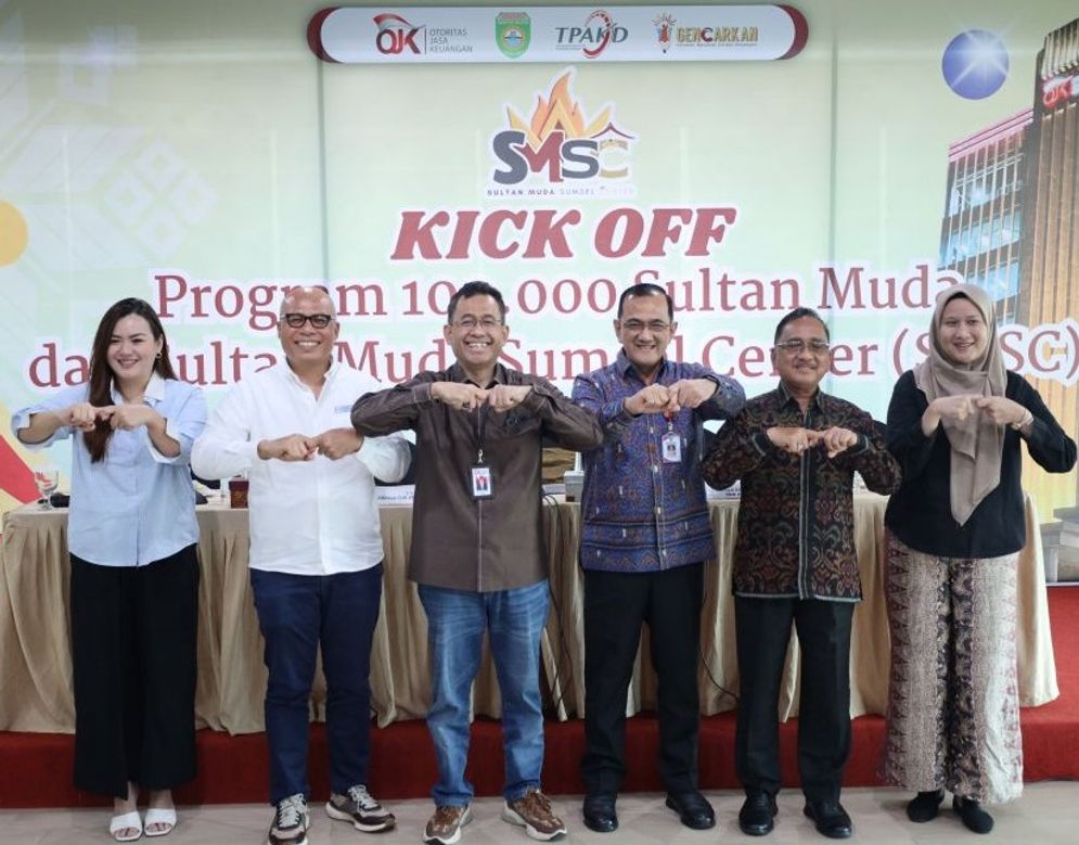Pemprov Sumsel-OJK Mulai Luncurkan Program 100.000 Sultan Muda