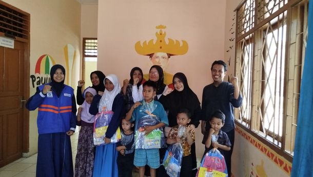 Perpustakaan Cahaya Ilmu Ganjar Asri Salurkan Beasiswa untuk Pemustaka