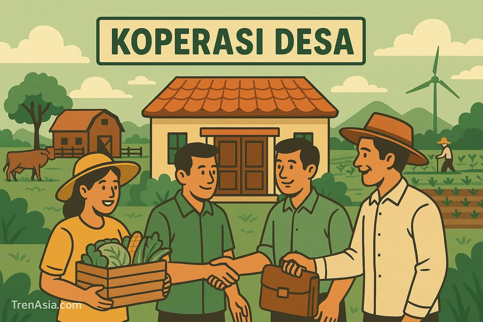 Kopdes Merah Putih Inisiatif di Bidang Ekonomi Kerakyatan