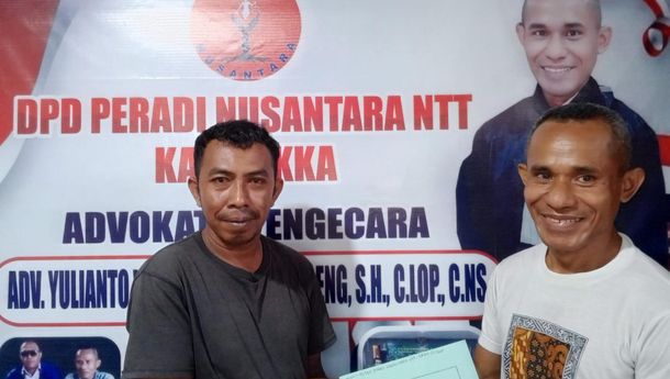 Sebagai Ahli Waris, Mikel Lewe, Merasa Lega Karena Klaim BPJS Atas Nama Ibunya, MS, Diterima BPJS Ketenagakerjaan Maumere