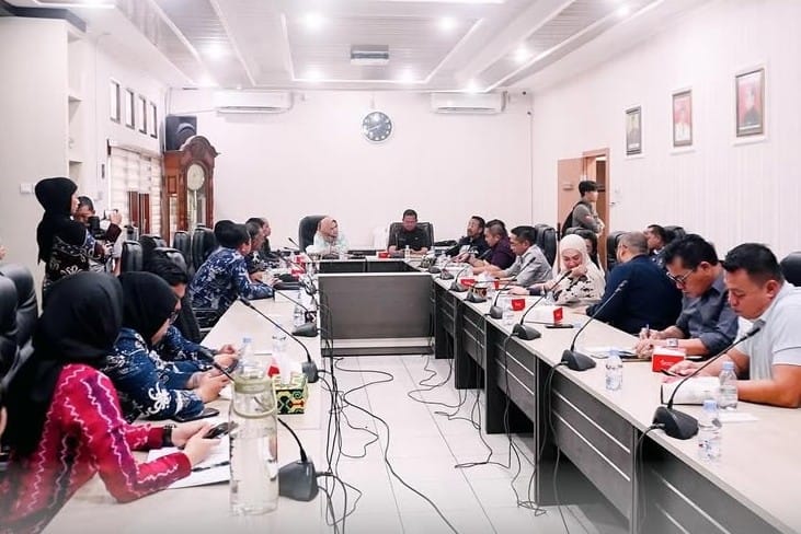 Pertemuan anggota DPRD Berau dan DPRD Kota Balikpapan. Bahas Pengembangan UMKM.