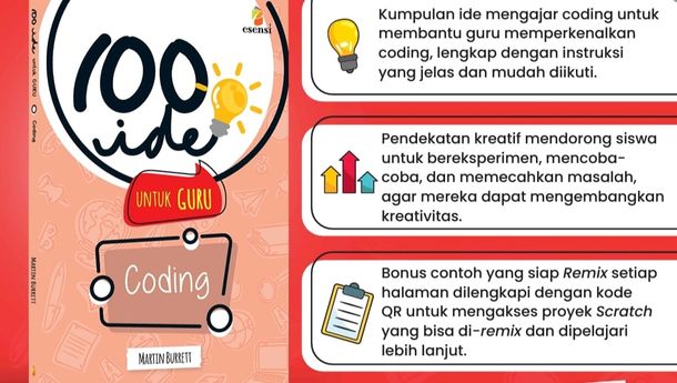 Resensi Buku: 100 Ide Mengajar Coding untuk Guru
