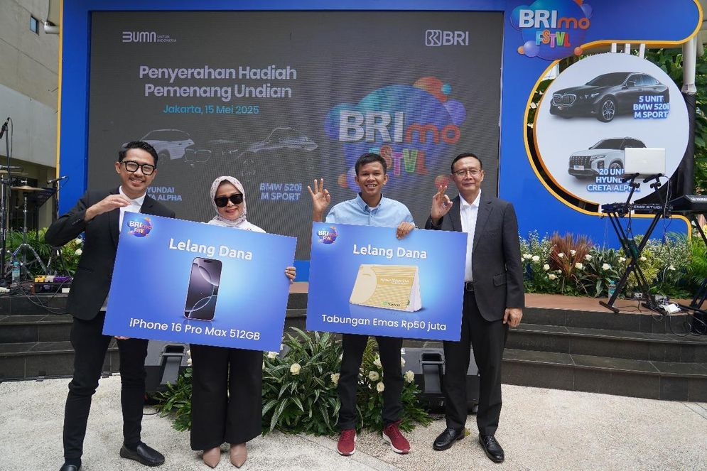 Para Pemenang BRImo FSTVL 2024 Terima Apresiasi dari BRI