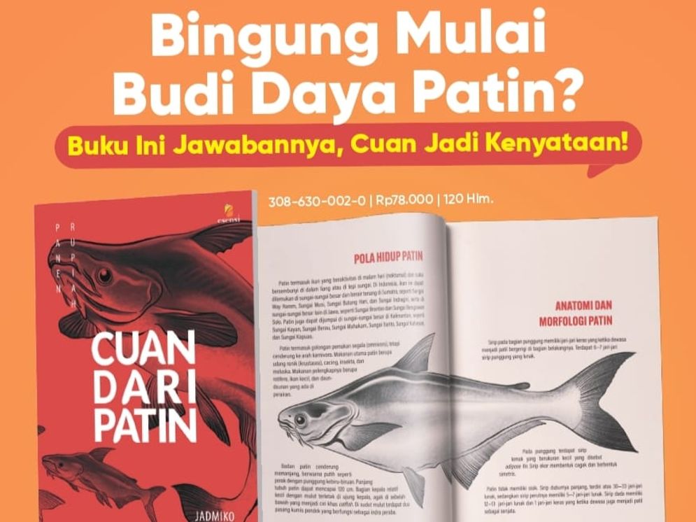 Resensi Buku: Cuan dari Patin – Panduan Lengkap Budi Daya Patin hingga Sukses