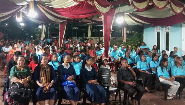 Misa Syukur dan Atraksi Seni Warnai Pesta Perak KGB Maria Bunda Penyelamat Paroki MBPA, Batam