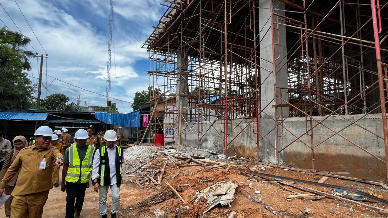 Tinjau Proyek Rp43,6 Miliar, Wawali Balikpapan Minta Progres Tak Stagnan
