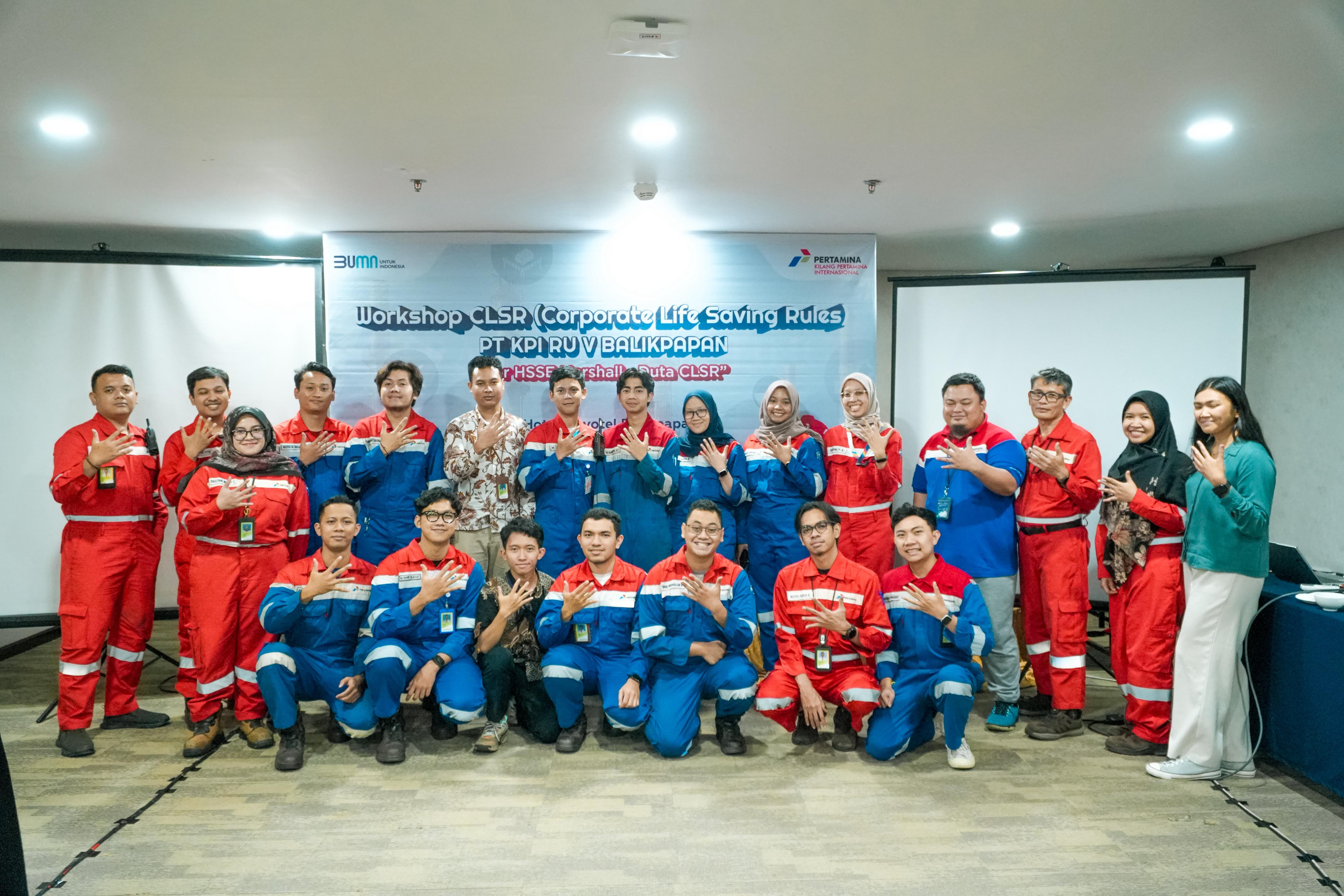 KPI Unit Balikpapan Latih 25 Duta CLSR Jadi Agen Perubahan Keselamatan