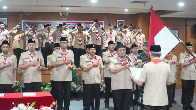 Pramuka PPU Siap Bergerak, Pengurus Baru Resmi Dilantik