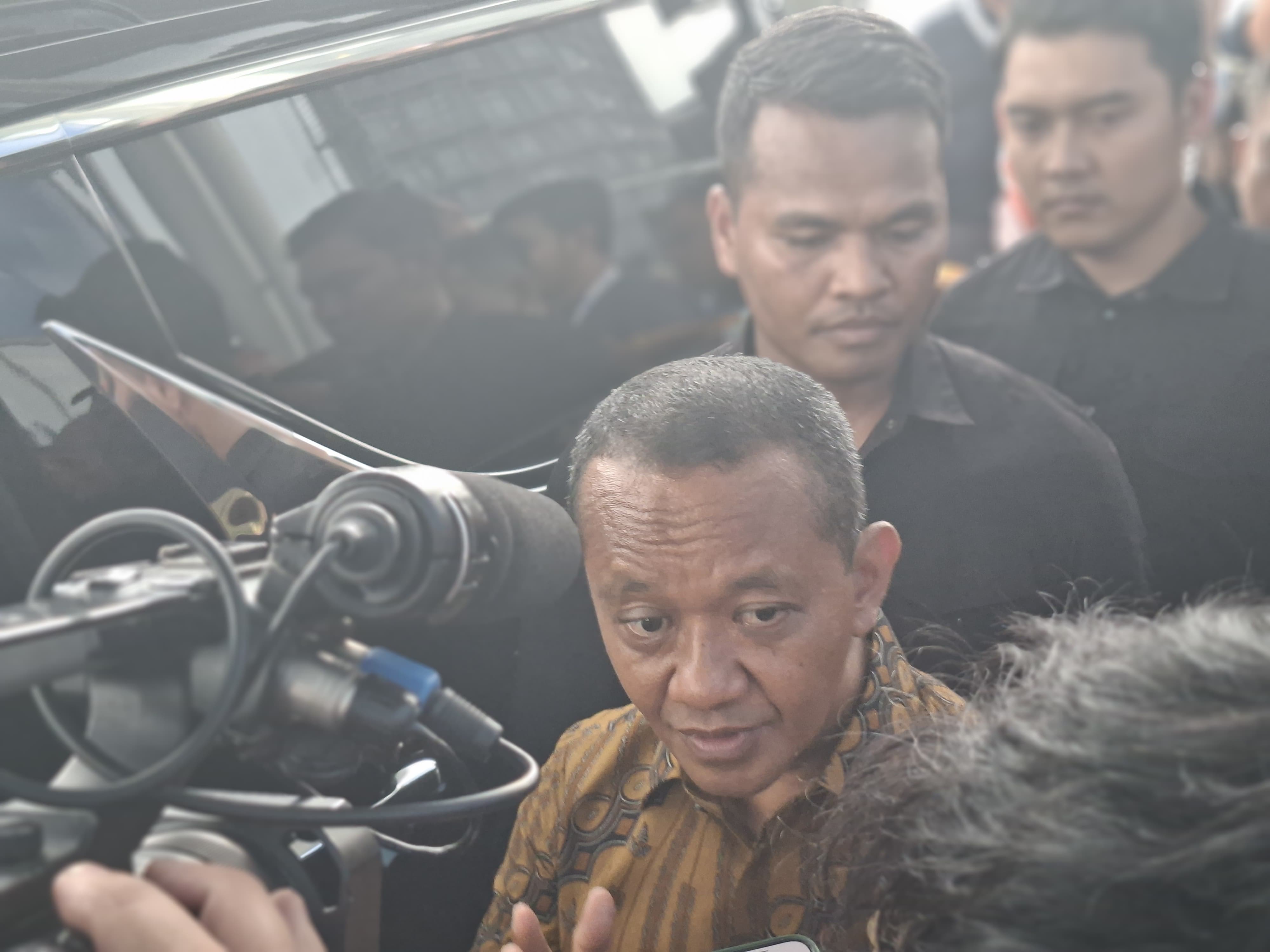 Menteri ESDM Bahlil Lahadalia di sela agenda IPA Convex 2025 pada Rabu, 21 Mei 2025