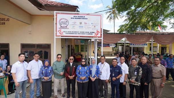 OJK bersama TPAKD Launching Desa Perkasa Pertama di Desa Tulus Rejo