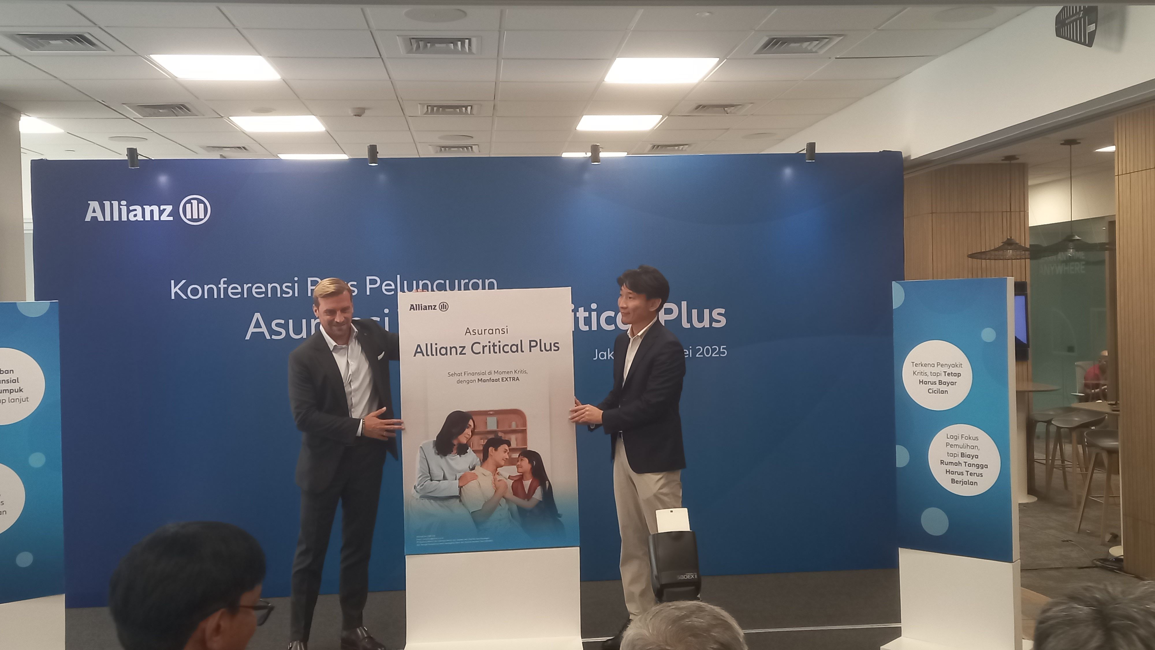 Peluncuran produk Asuransi Allianz Critical Plus di Jakarta, Kamis, 22 Mei 2025.