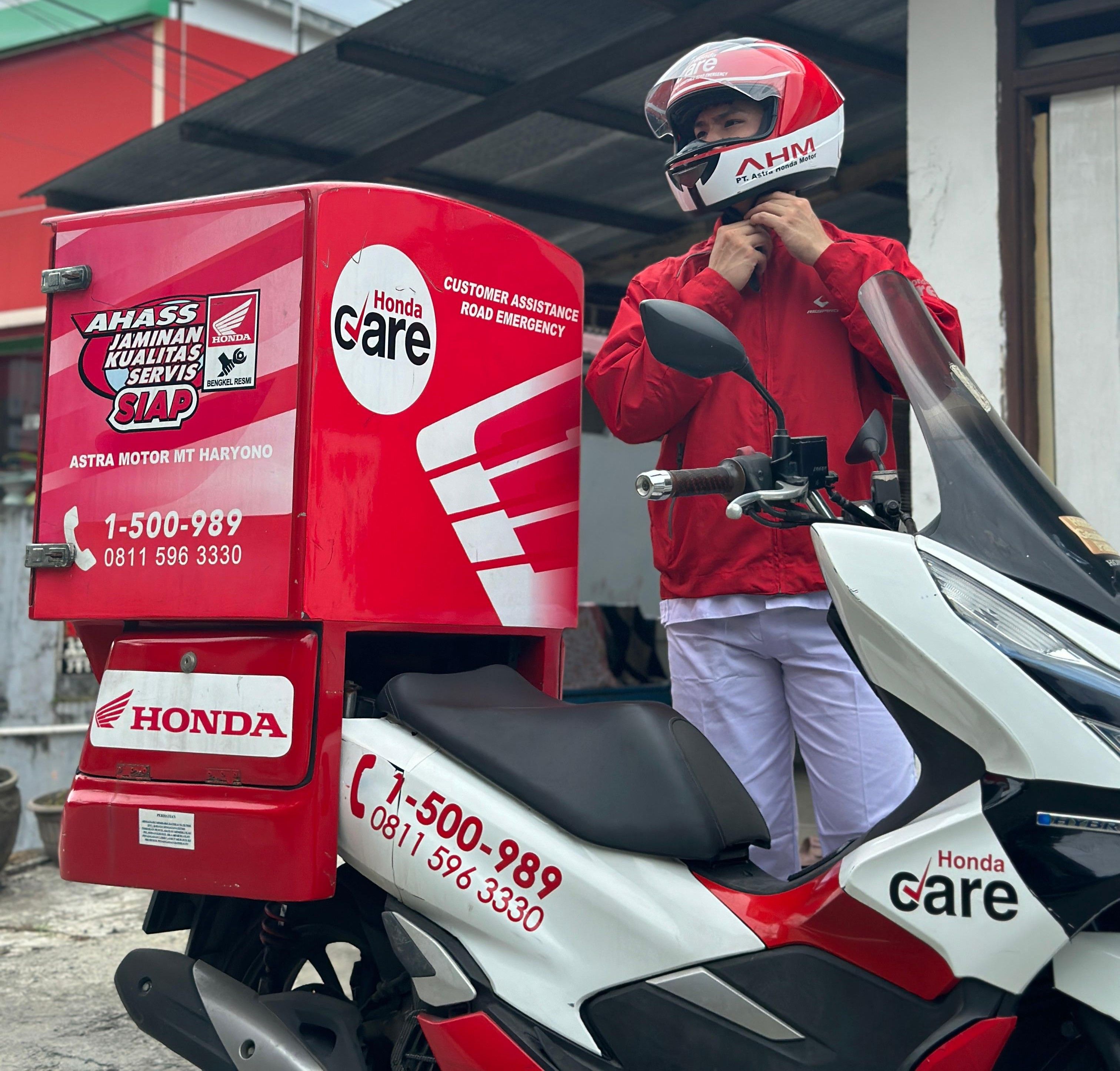 HondaCARE, Solusi Andalan saat Motor Mogok dan Butuh Servis di Rumah