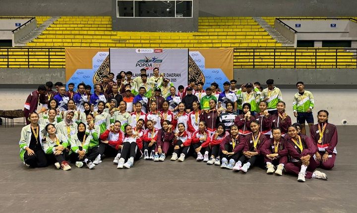 Raih 259 Medali, Kota Yogyakarta Jadi Juara Umum POPDA 2025