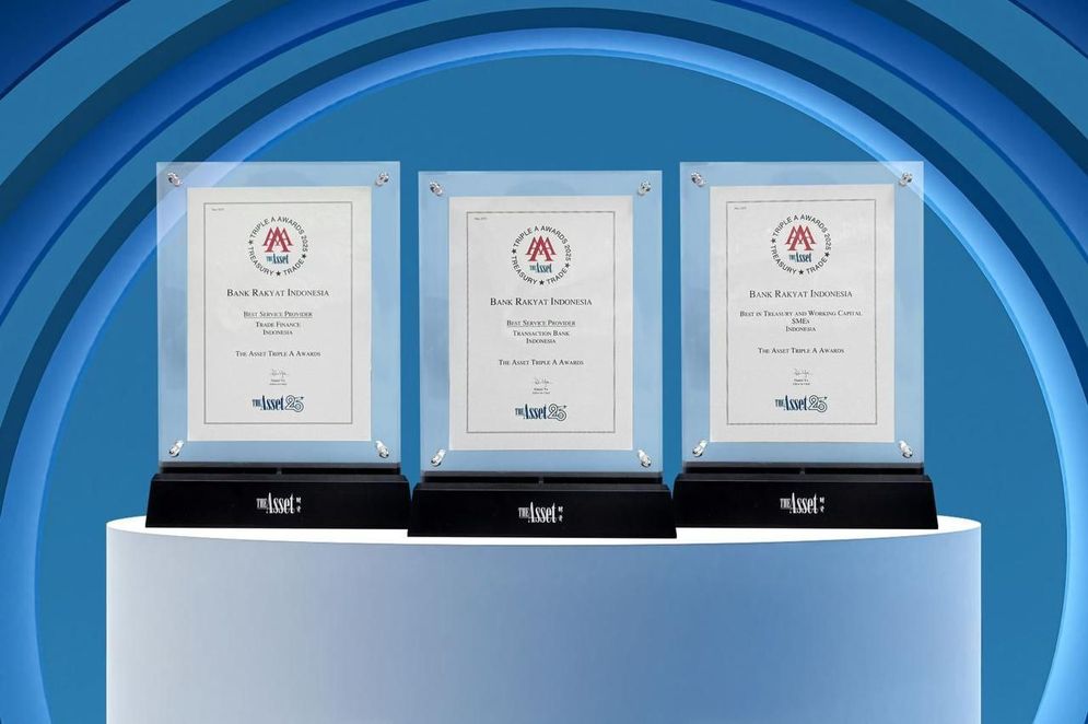 Cemerlang di Kancah Internasional, BRI Raih 3 Penghargaan The Asset