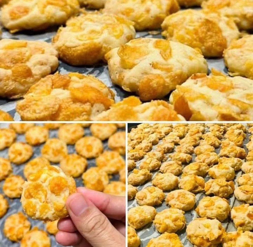 Classic Cornflake Cookies
