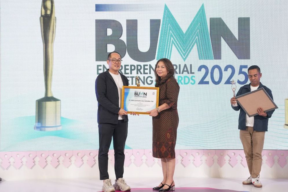 Strategi Pemasaran Tangguh di Era Digital, PGN Sabet Penghargaan BUMN Entrepreneurial Marketing Awards 2025