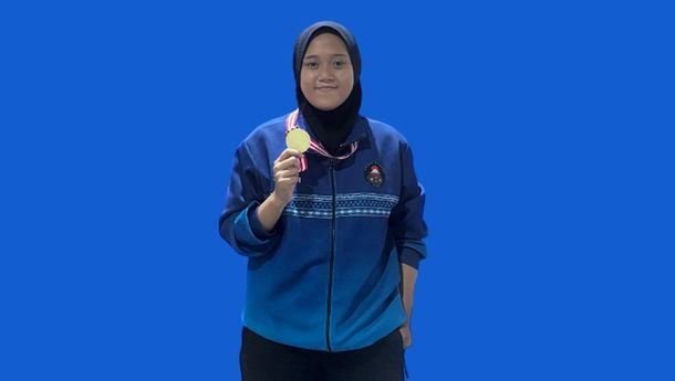 Mahasiswi Beasiswa Darmajaya Sabet Emas Karate di Piala Bupati Tubaba 2025