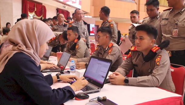 Peringati Hari Bakti, Polres Manggarai Lakukan Donor Darah