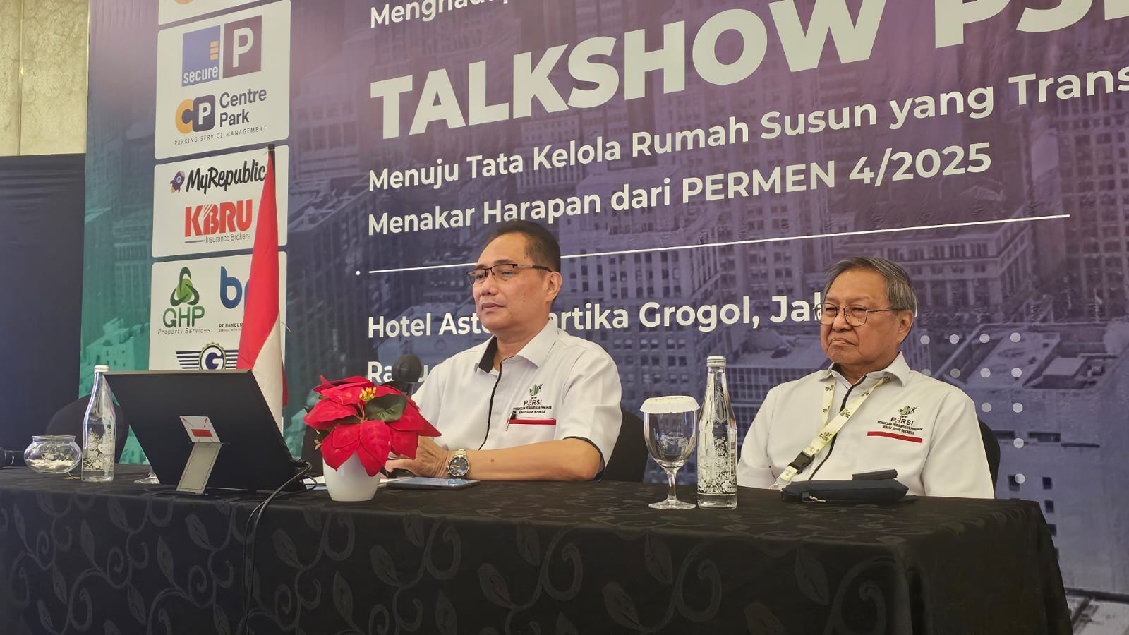 Adjit Lauhatta sebagai Ketua Umum Dewan Pengurus Pusat (DPP) P3RSI periode 2025–2030.