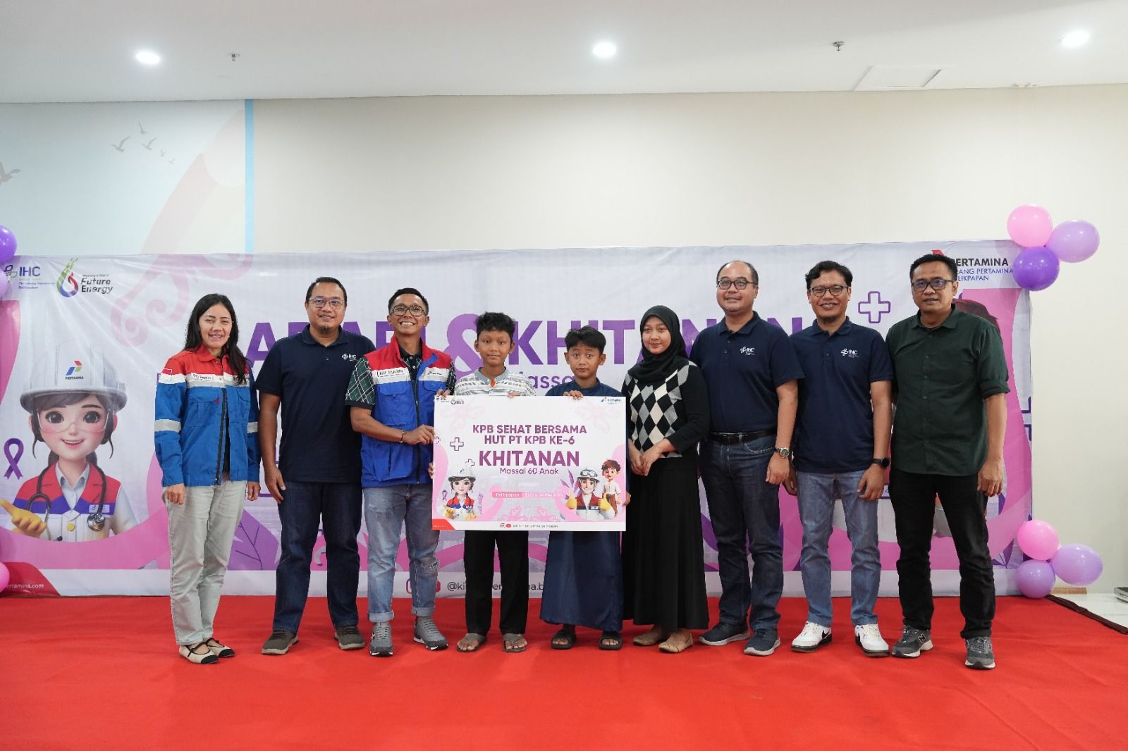 KPB Sehat Bersama Lewat Khitanan Massal dan SADARI 