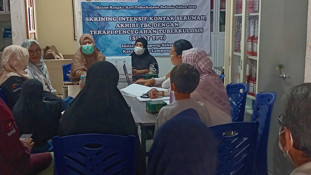Mitigasi Kasus TBC, Kader ILS Bandar Lampung dan Puskesmas Gelar SIKAT TPT