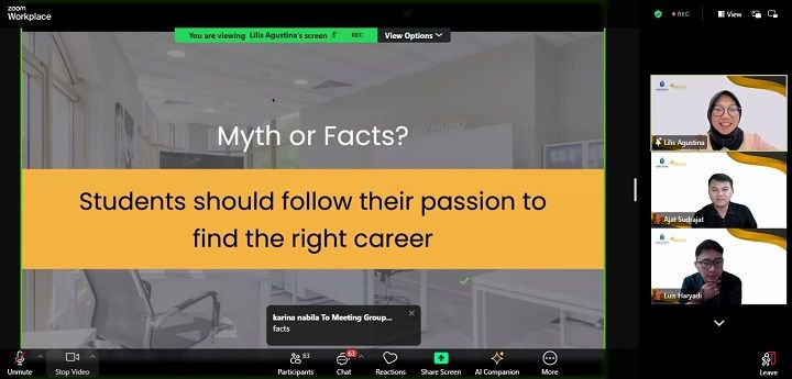 Bekali Mahasiswa, UMBY Selenggarakan Webinar Perencanaan Karir