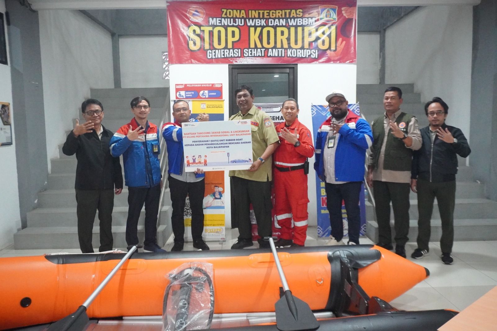 Tanggap Bencana, KPI Unit Balikpapan Serahkan Bantuan ke BPBD