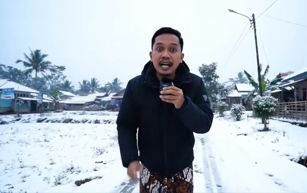 Hoaks: Video Aceh Timur Turun Salju, ini Hasil Penelusurannya