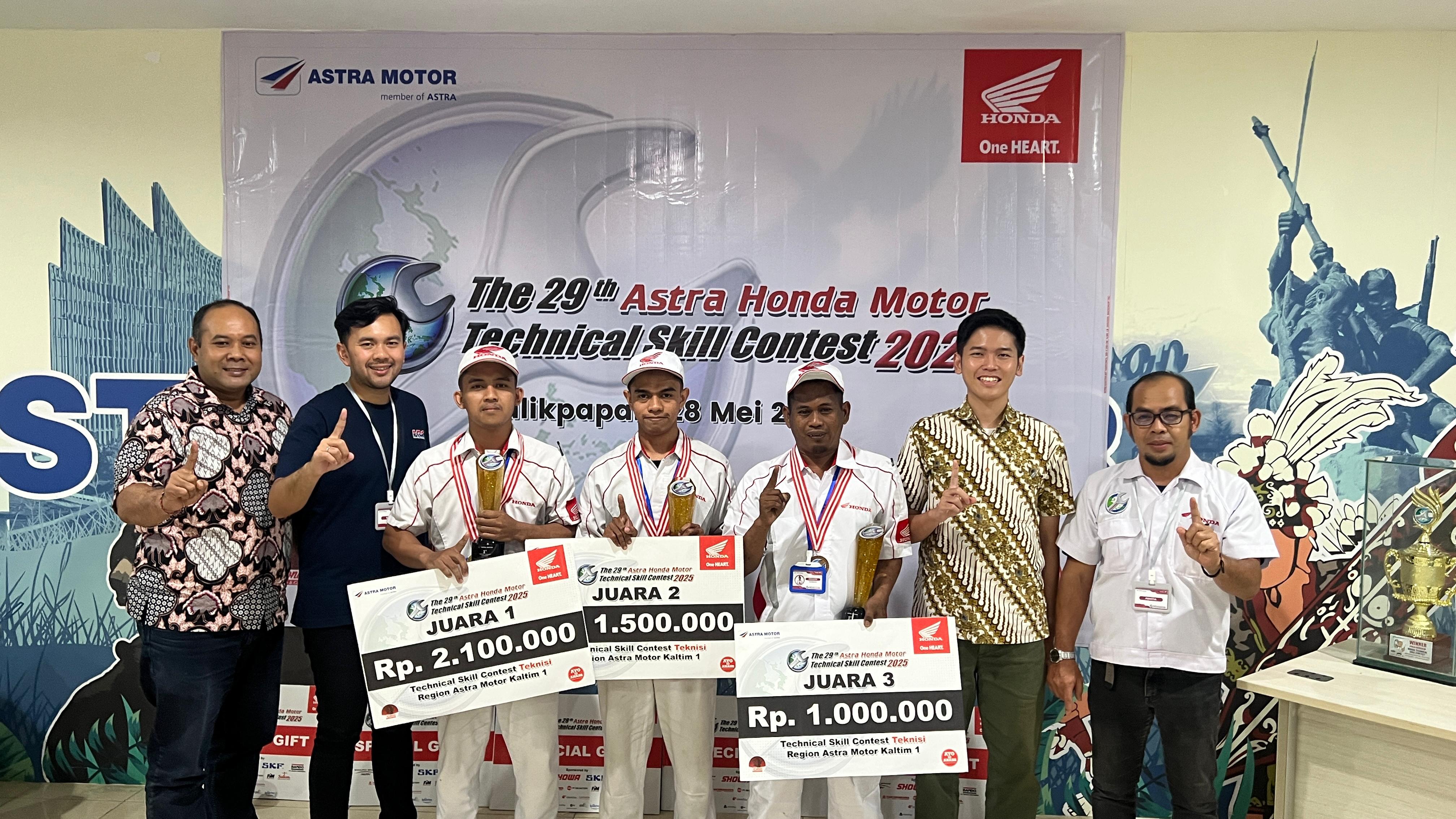Teknisi dan Advisor Terbaik Unjuk Gigi di Ajang Bergengsi Astra Motor Kaltim 1