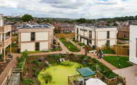 llustrasi co-housing.