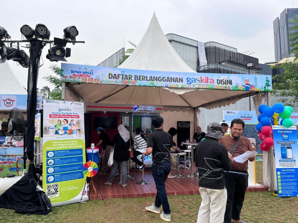 Tingkatkan Jumlah Pelanggan Jargas Rumah Tangga, PGN Gelar Pendaftaran Langsung di Bintaro