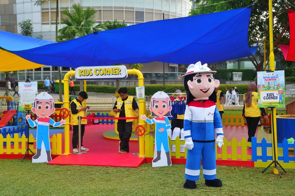 PGN Edukasi Gas Bumi Sejak Dini Lewat Kids Corner di Taman Jargas 2025