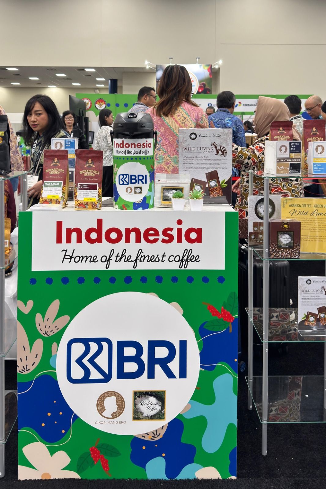 Tampil di Pameran Kopi Dunia di Amerika Serikat, UMKM Kopi Binaan BRI Tembus Pasar Internasional