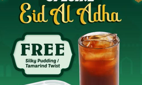 Promo makanan spesial Iduladha dan liburan, Raa Cha Suki.