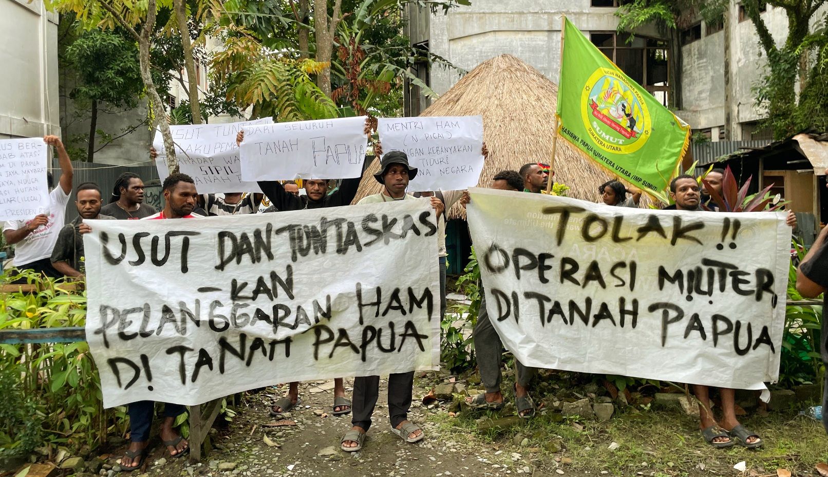  IMP Sumut menuntut pemerintah menghentikan operasi militer di permukiman sipil 