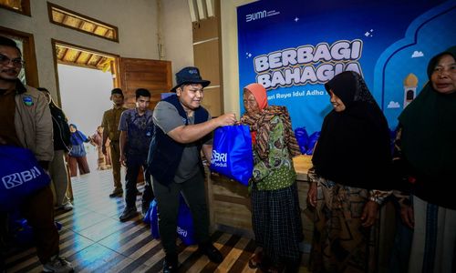 BRI Ajak Peternak Desa BRILiaN Garut Tumbuh Secara Berkelanjutan di Hari Raya Kurban