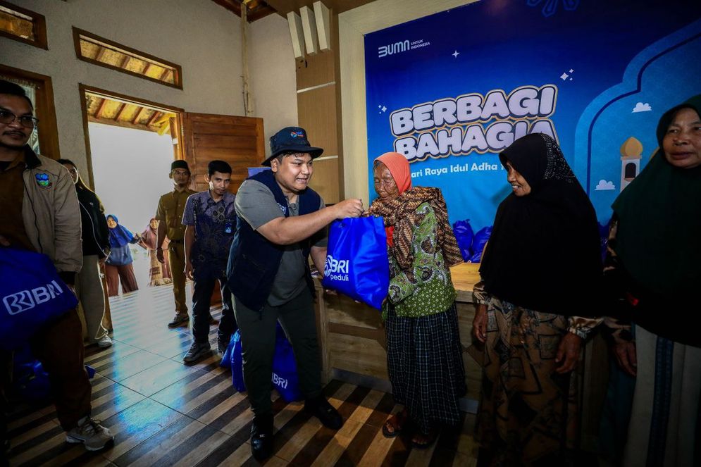 BRI Ajak Peternak Desa BRILiaN Garut Tumbuh Secara Berkelanjutan di Hari Raya Kurban