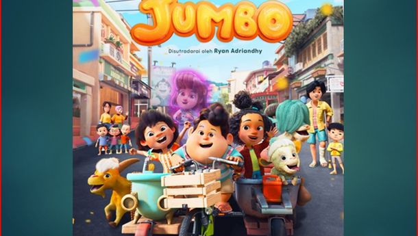 Film Animasi 'Jumbo' Catat Rekor 10 Juta Penonton, Kini Tayang di 4 Negara dari 17 Negara yang Ditargetkan