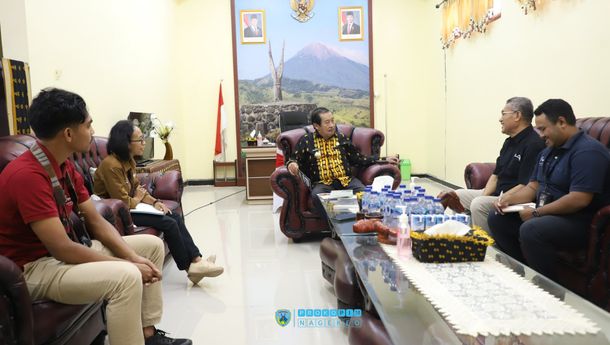 Pimpinan BOP-LBF Bertemu Bupati Simplisius, Bahas Pengembangan Sektor Pariwisata di Nagekeo