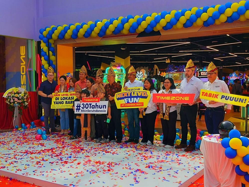 Timezone resmi membuka lokasi terbarunya di Chandra Mall Tanjung Karang, Bandar Lampung, Sabtu (7/6/2025). 
