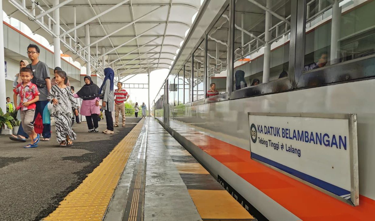 Akhir libur panjang Iduladha, volume penumpang KAI Sumut mengalami peningkatan