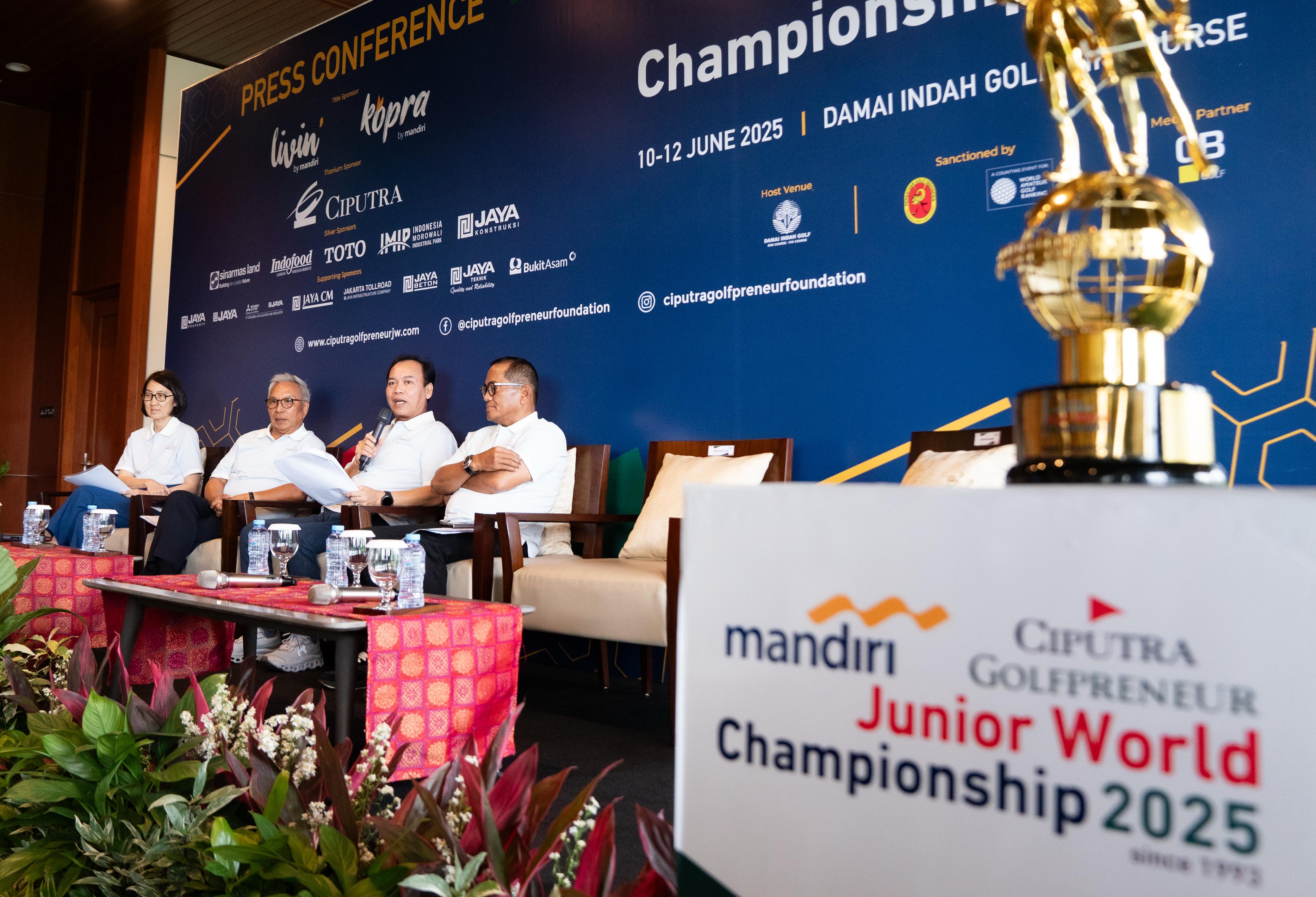 Bank Mandiri menggelar Mandiri Ciputra Golfpreneur Junior World Championship (MCGJWC) 2025.