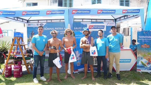 Pertamina Dukung Perhelatan World Surf League Krui Pro 2025