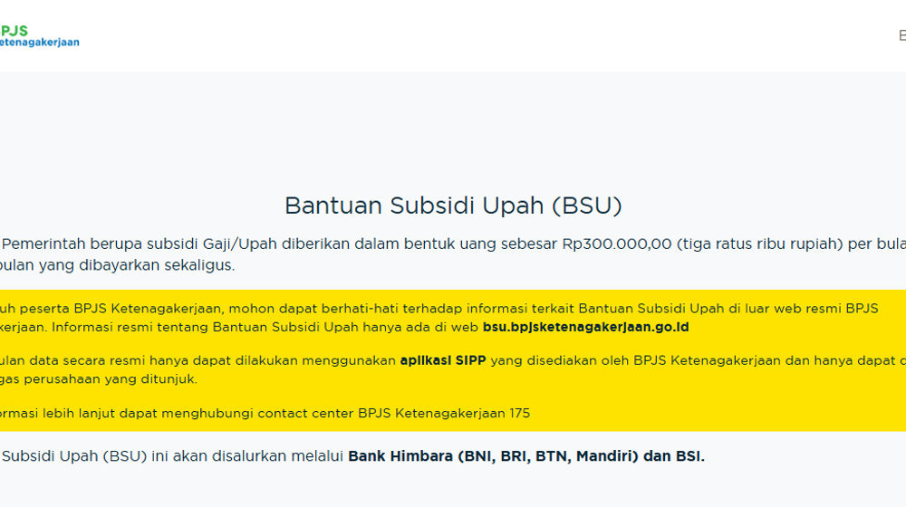Cara Cek BSU 2025.