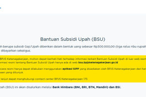 Cara Cek BSU 2025.