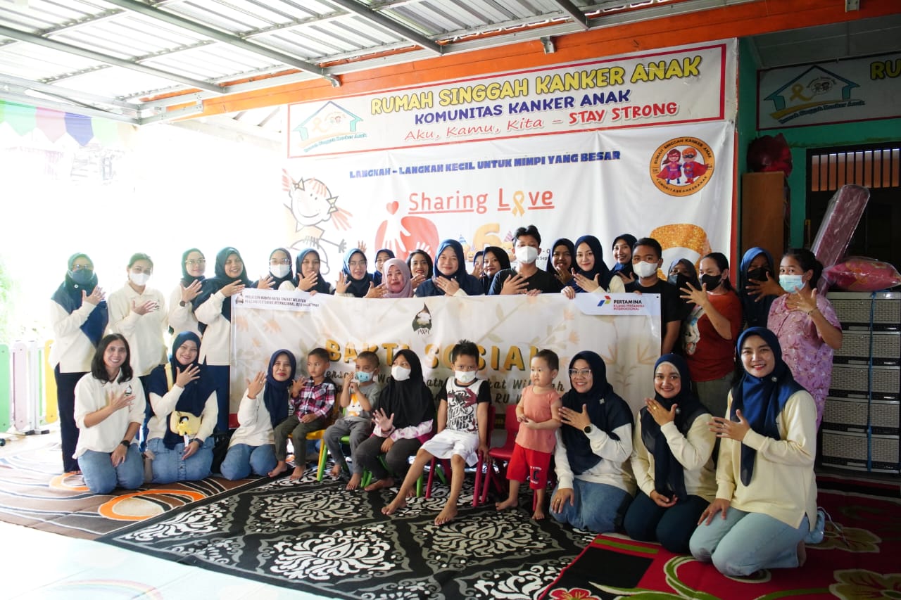 Sentuhan Hati PWP Pertamina, Bantu SLB dan Anak Penderita Kanker di Balikpapan