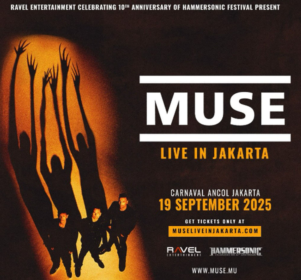 Cek Harga Tiket dan Link Pembelian Konser Muse di Jakarta