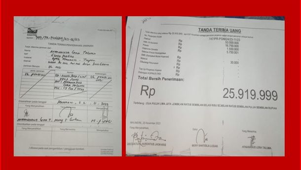 Taluma, Pensiunan Guru di Kabupaten Sikka ‘Menjerit’,  Kredit Rp50 Juta ke Koperasi Nusantara,  Terima Hanya Rp25,9 Juta