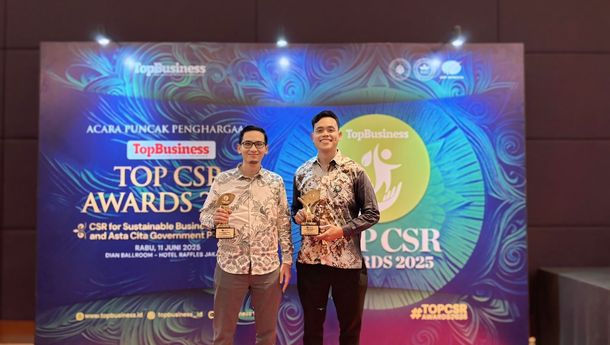 PLN Nusantara Power UP Bandar Lampung Raih Dua Penghargaan Ajang TOP CSR 2025