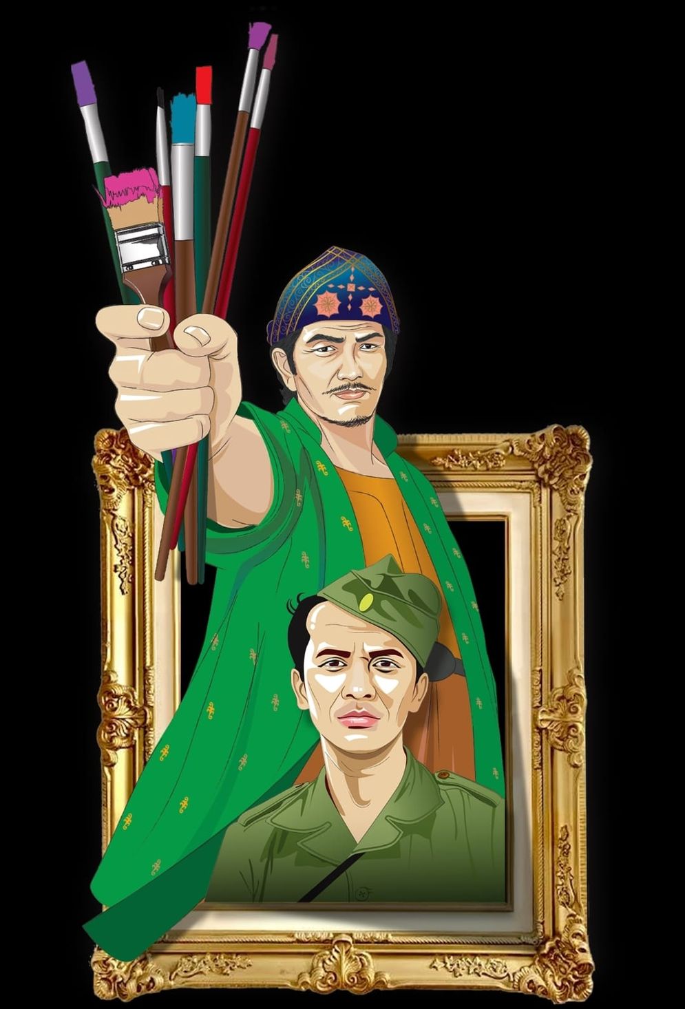 Lomba Lukis 2 Pahlawan Sumsel: Menggores Warna, Menyalakan Patriotisme